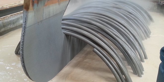 Povrchová úprava ocelových tyčí 
